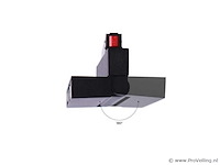 4 x led lineaire spot voor magnetische rail – 48v – 12w – 4000k neutraal wit – alfa - afbeelding 2 van  5