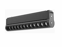 4 x led lineaire spot voor magnetische rail – 48v – 18w – 4000k neutraal wit – alfa - afbeelding 2 van  5