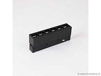 4 x led lineaire spot voor magnetische rail – 48v – 6w – 4000k neutraal wit – libra - afbeelding 2 van  4