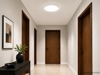 4 x led plafondlamp 32w – 3cct verstelbaar - wit – ip20 – hazel-32 3cct - afbeelding 3 van  5