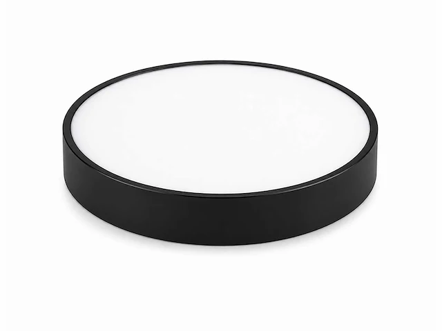 4 x led plafondlamp 32w – 3cct verstelbaar - zwart – ip20 – hazel-32 3cct - afbeelding 2 van  5