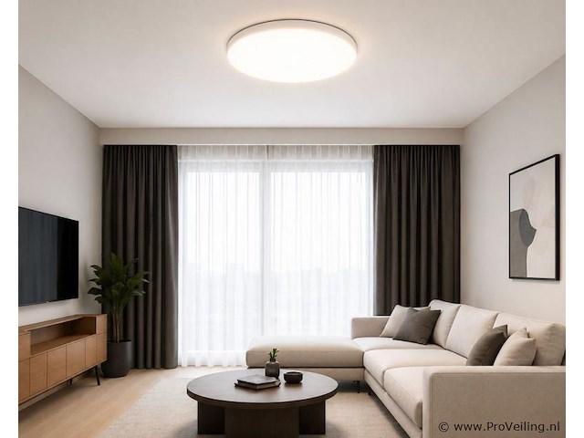 4 x led plafondlamp 40w – 3cct verstelbaar - wit – ip20 – hazel-40 3cct - afbeelding 3 van  5