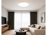 4 x led plafondlamp 40w – 3cct verstelbaar - wit – ip20 – hazel-40 3cct - afbeelding 3 van  5