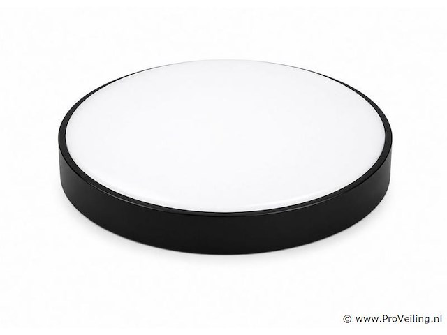 4 x led plafondlamp 40w – 3cct verstelbaar - zwart – ip20 – hazel-40 3cct - afbeelding 2 van  5