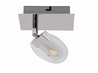 4 x led plafondspot 5w – 4000k neutraal wit – zilver – hl7161l - afbeelding 4 van  4