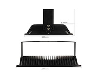 4 x led schijnwerper 300w – 6500kkoud wit – ip65 waterdicht - afbeelding 4 van  5