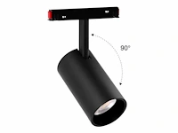 4 x led spot voor magnetische rail – 48v – 20w – 4000k neutraal wit – bery-20 - afbeelding 2 van  5