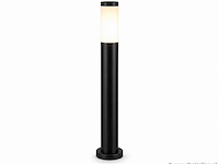 4 x led tuinlamp – e27 – ip44 – zwart – 80cm – buitenverlichting – kavak-5 - afbeelding 2 van  5