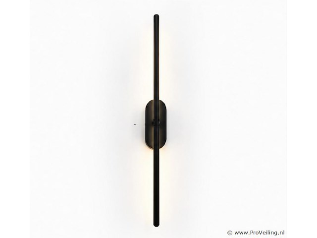 4 x led wandlamp 10w – 4200k neutraal wit - zwart – ip20 – salda-10 - afbeelding 2 van  5