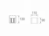 4 x ledsc4 wilson 1.0 led wand armatuur - afbeelding 8 van  13