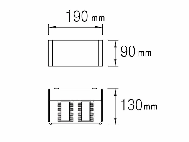 4 x ledsc4 wilson 2.0 led wand armatuur - afbeelding 4 van  7