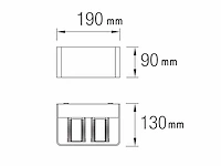 4 x ledsc4 wilson 2.0 led wand armatuur - afbeelding 4 van  7
