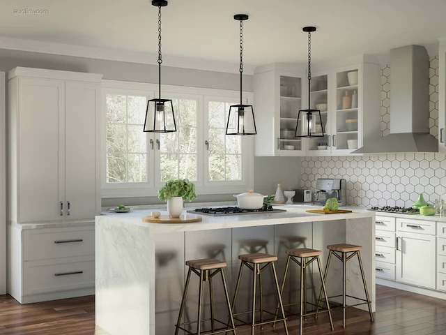 4 x lexington ambiente stalen hanglampen - afbeelding 8 van  9