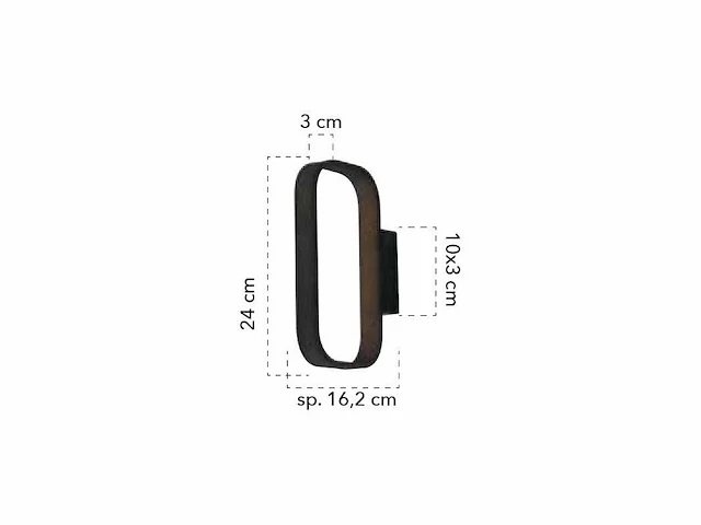 4 x luce ambiente design led moka wandlampen - afbeelding 7 van  8