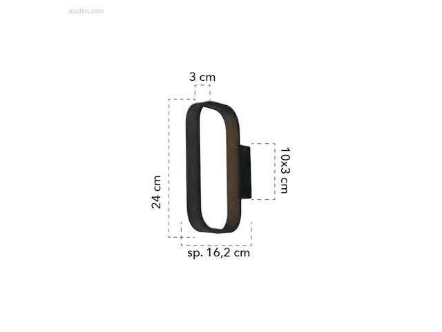 4 x luce ambiente design led moka wandlampen - afbeelding 2 van  6