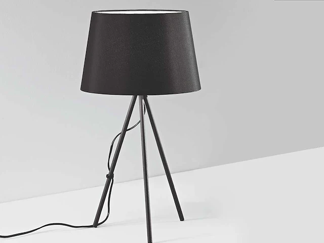 4 x marilyn italiaanse vloerlampen zwart - afbeelding 1 van  6