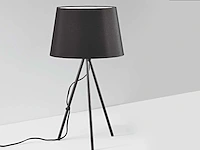 4 x marilyn italiaanse vloerlampen zwart