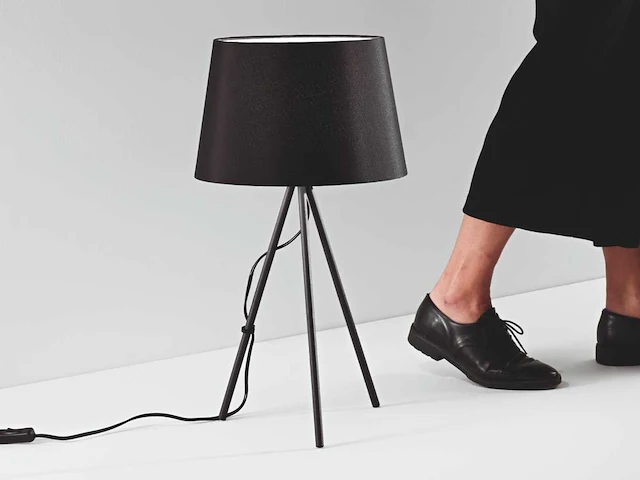 4 x marilyn italiaanse vloerlampen zwart - afbeelding 6 van  6