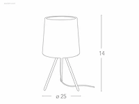 4 x marley italiaanse design lampen coffee - afbeelding 3 van  7