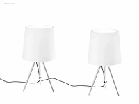 4 x marley italiaanse design lampen wit - afbeelding 6 van  6