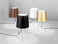 4 x marley italiaanse design lampen zwart