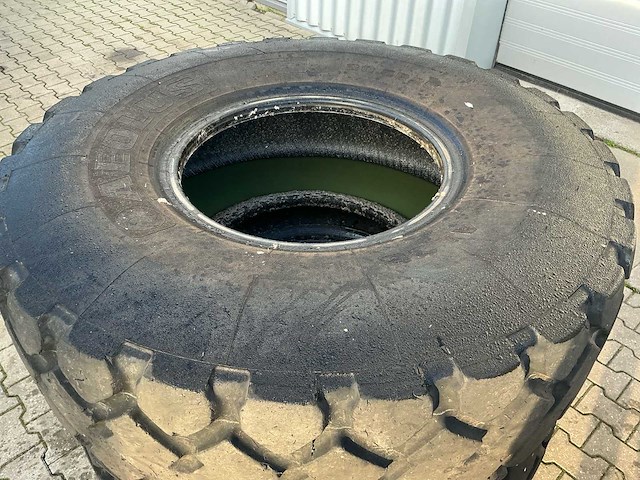 4 x oaeolus wiellader banden banden graafmachine - afbeelding 2 van  12