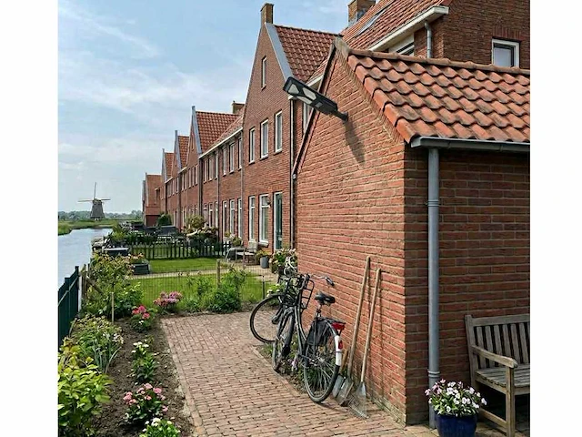 4 x solar xps straat lantaarn + pir + afstandsbediening - afbeelding 5 van  8