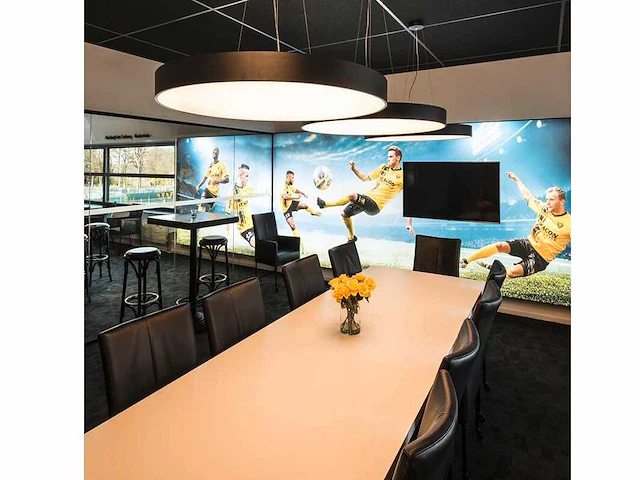 4 x solo area 54 led pendellamp zwart - afbeelding 2 van  8