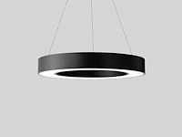 4 x solo arena 54 led pendellamp zwart