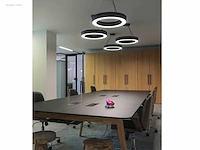4 x solo arena 60 led pendellamp zwart - afbeelding 5 van  9