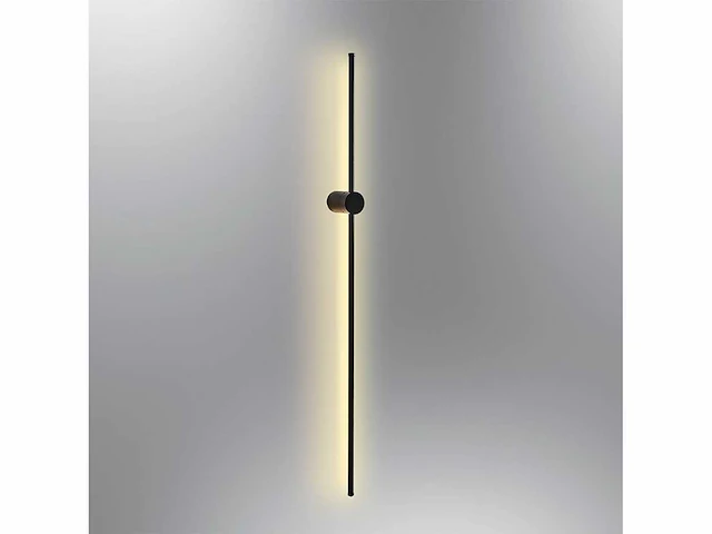 4 x solo baston led wandlamp zwart - afbeelding 5 van  9