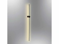 4 x solo baston led wandlamp zwart - afbeelding 5 van  9