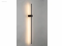 4 x solo baston led wandlamp zwart - afbeelding 9 van  9