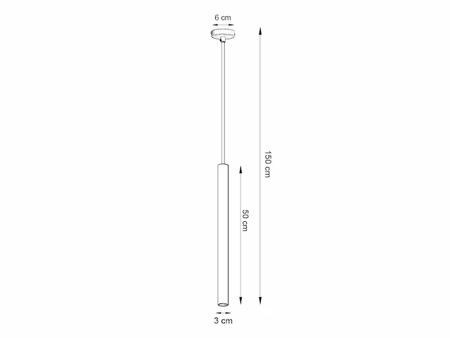4 x solo tube slim design hanglamp goud - afbeelding 5 van  5