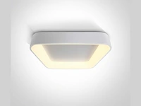 4 x squared plafond lamp wit - afbeelding 5 van  6