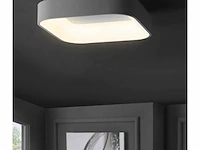 4 x squared plafond lamp wit - afbeelding 1 van  6