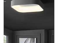 4 x squared plafond lamp wit - afbeelding 3 van  5