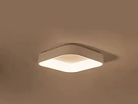 4 x squared plafond lamp wit - afbeelding 5 van  5