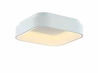 4 x squared plafond lamp wit - afbeelding 5 van  6