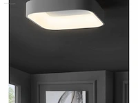 4 x squared plafond lamp wit - afbeelding 3 van  7
