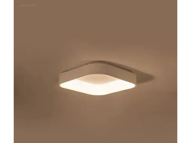 4 x squared plafond lamp wit - afbeelding 6 van  7