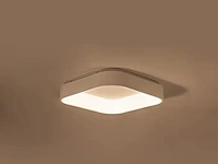 4 x squared plafond lamp wit - afbeelding 6 van  7