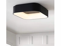 4 x squared plafond lamp zwart - afbeelding 2 van  7