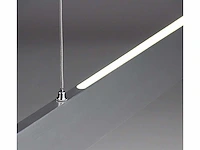 4 x sub minimal up/down pendel armatuur zilver grijs - afbeelding 5 van  9