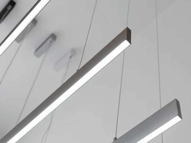4 x sub minimal up/down pendel armatuur zilver grijs - afbeelding 3 van  9