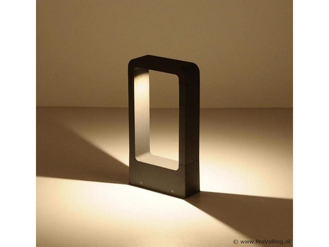 4 x tuinlamp – 40 cm –7w led – 3000k warm wit – ip54 – sla-01 - afbeelding 2 van  4