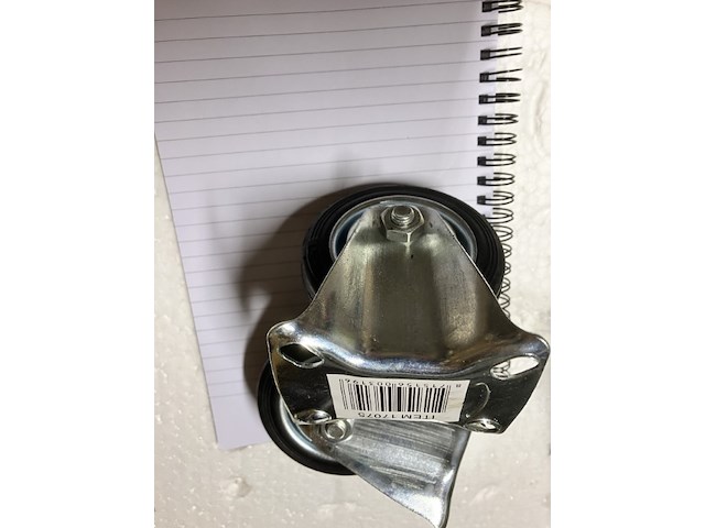 4 x vaste wieltjes 75mm - afbeelding 5 van  5