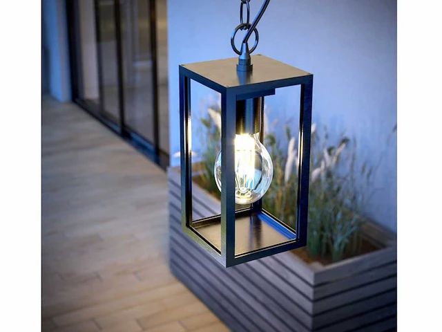 4 x venezia buiten hanglamp zwart - afbeelding 3 van  9