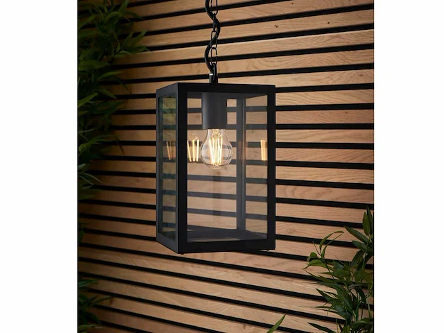 4 x venezia buiten hanglamp zwart - afbeelding 5 van  9