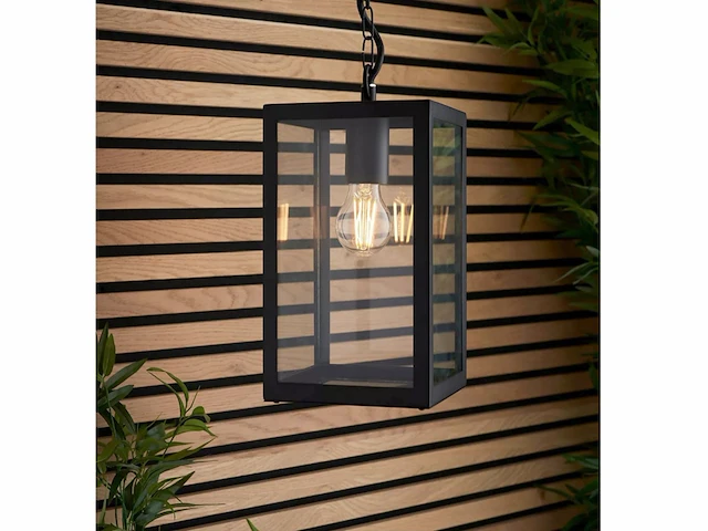 4 x venezia buiten hanglamp zwart - afbeelding 1 van  8